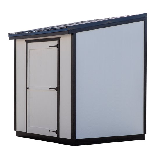 6' x 8' Wall Hugger Storage Shed Kit