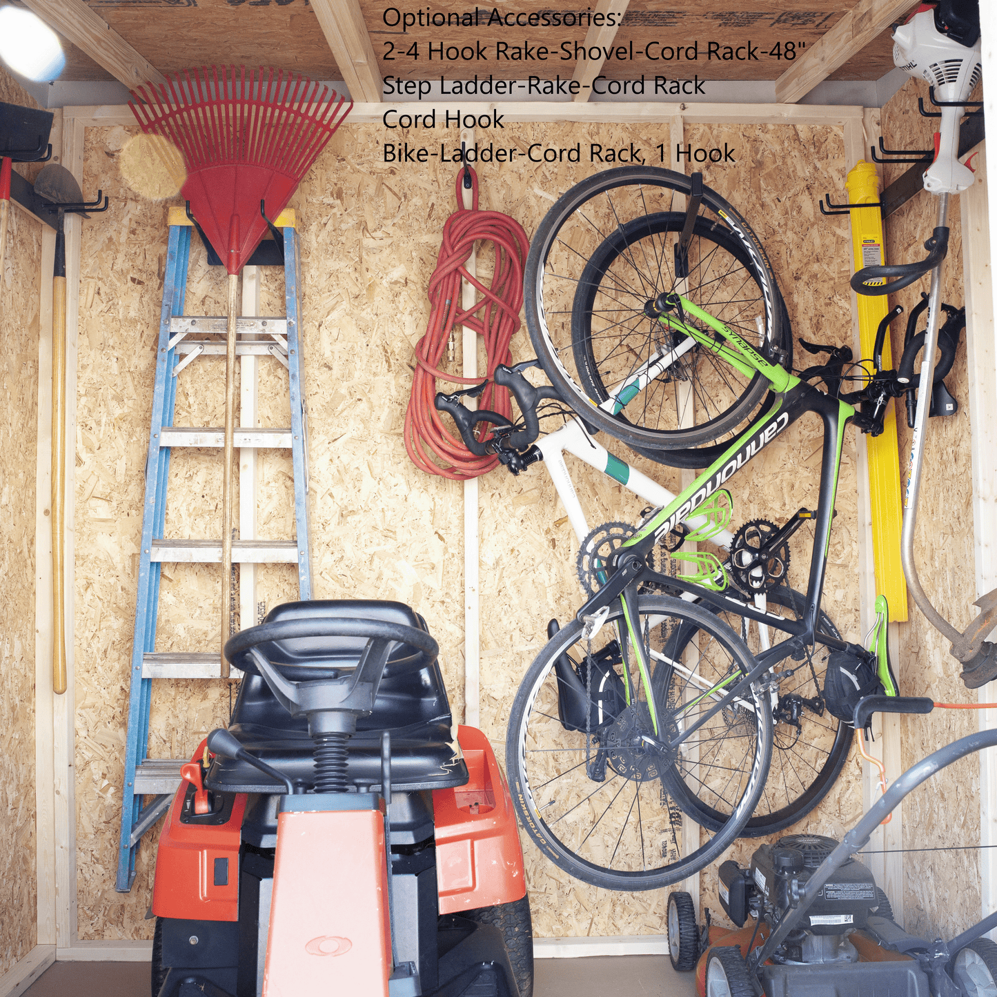 6' x 8' Skillion Roof Storage Shed Kit