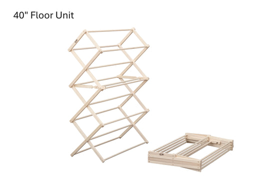 Wooden Drying Rack for Laundry