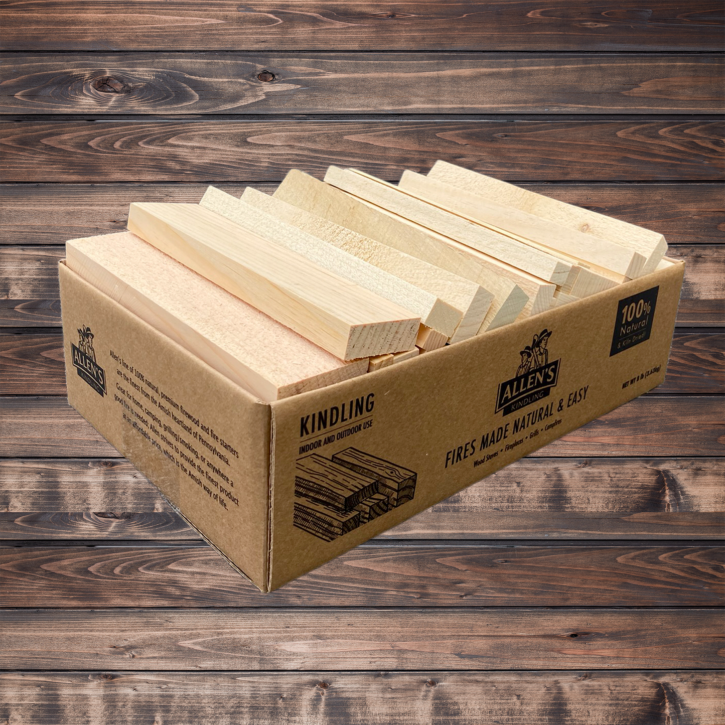 Allen's Firewood Kindling - 8lb