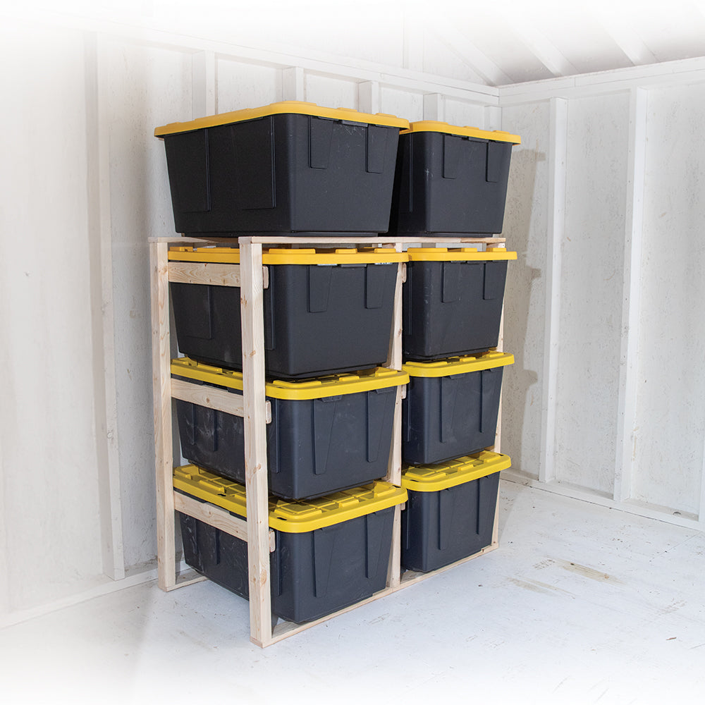 SHEDorize Tote Rack (totes not included)