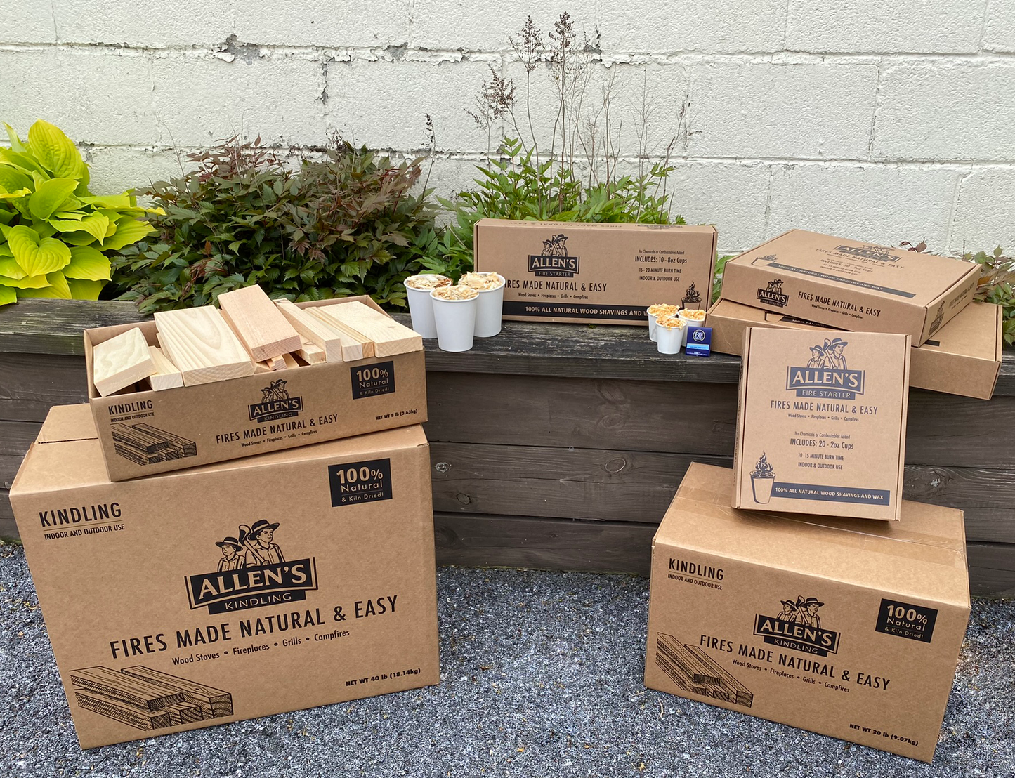 Allen's Firewood Kindling - 8lb