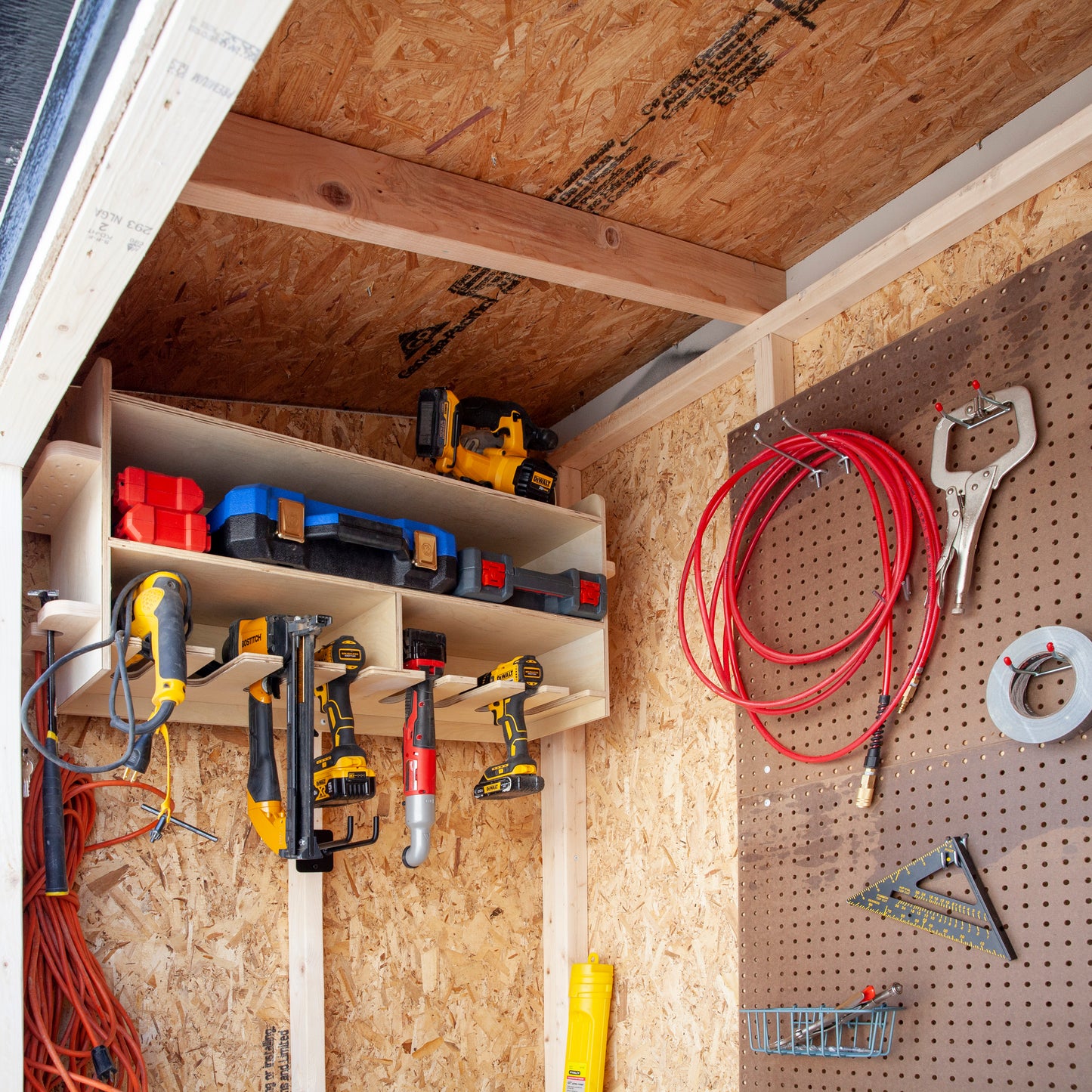 4' x 6' Wall Hugger Storage Shed Kit