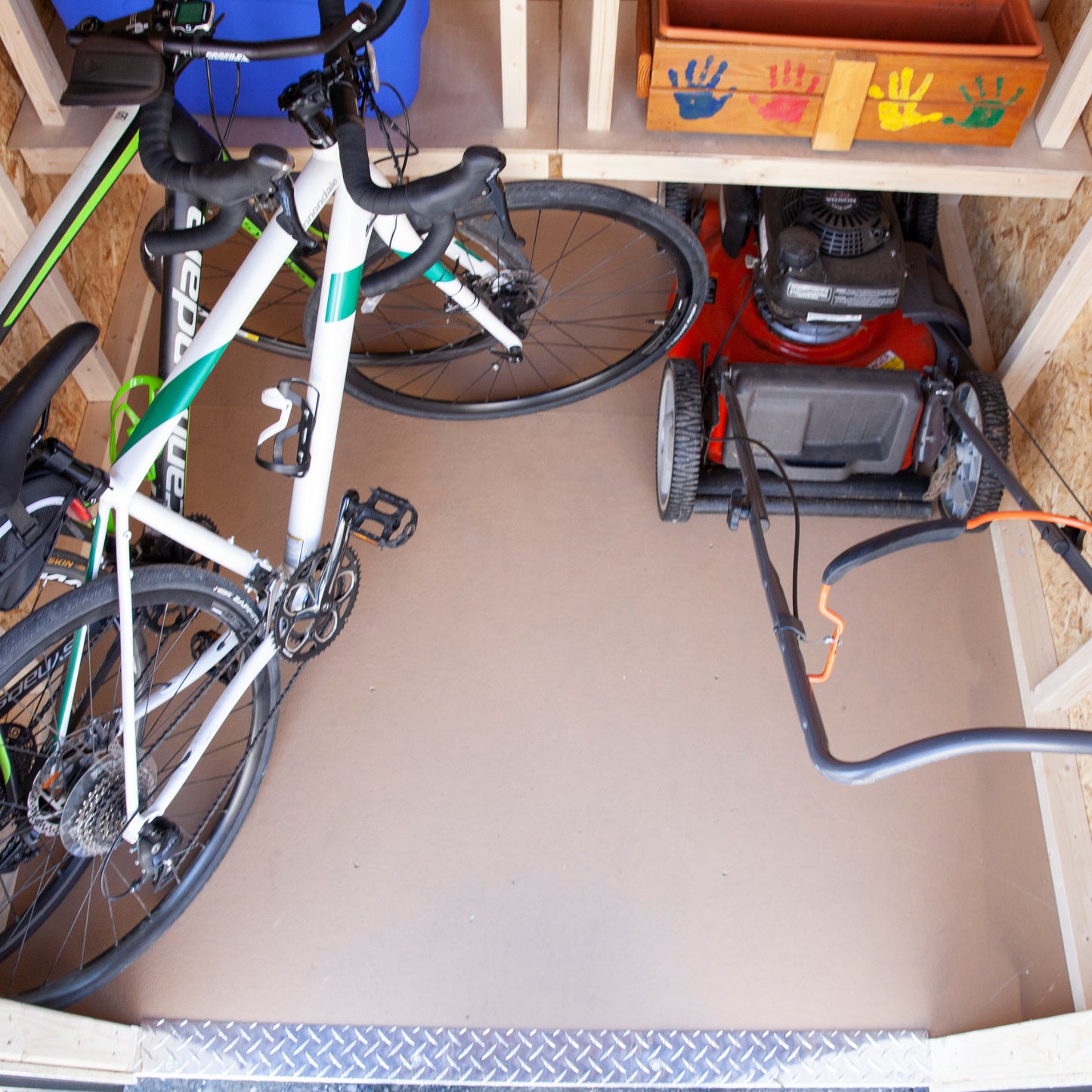 6' x 6' Wall Hugger Storage Shed Kit