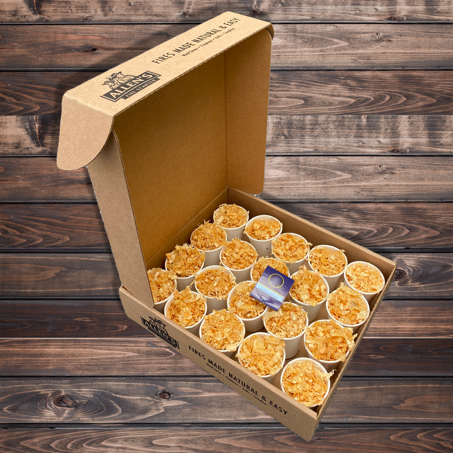 Allen's Firewood 2oz Firestarter Cups - 20 Count