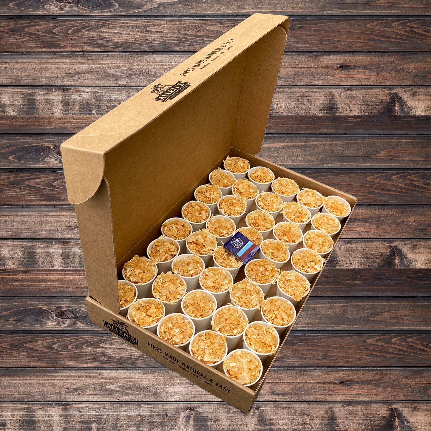 Allen's Firewood 2oz Firestarter Cups - 40 Count