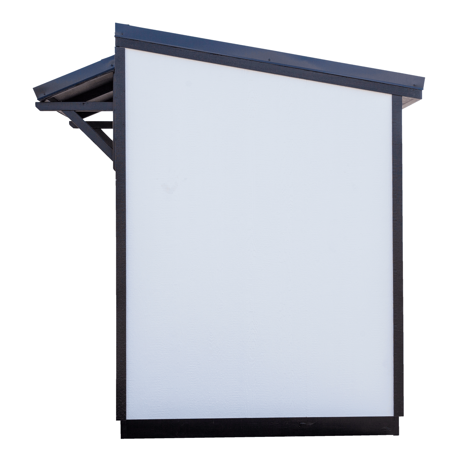 6' x 6' Skillion Roof Storage Shed Kit