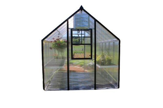 6'x 8' Aluminum Garden Greenhouse Kit
