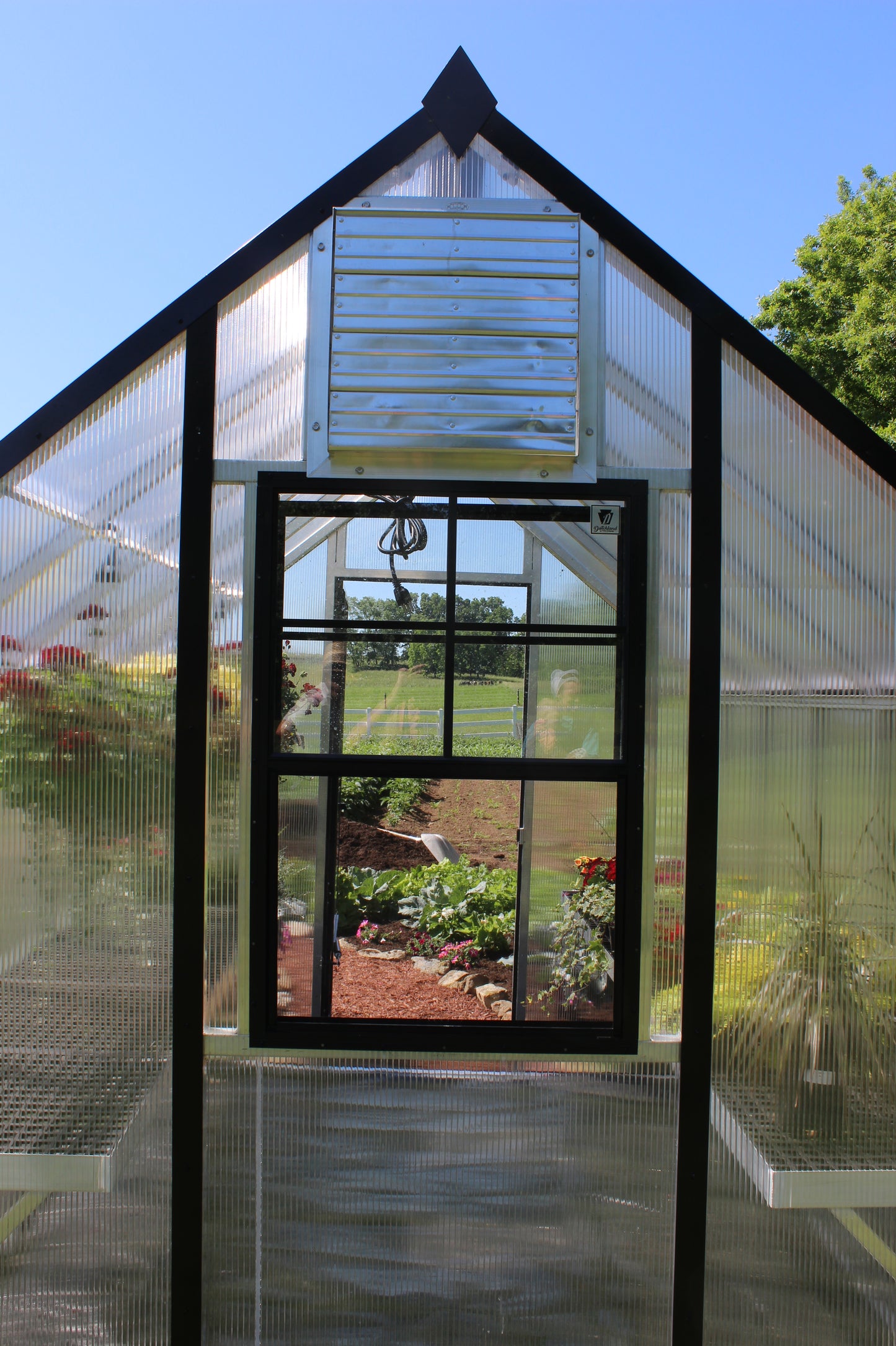 6'x 8' Aluminum Garden Greenhouse Kit